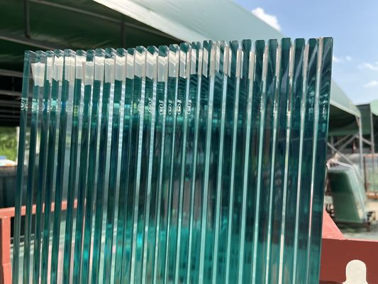 Πλατά 8 mm 10 mm 12 mm διαυγή πλήρως σκληρυνόμενα θερμαινόμενα πλωτά γυάλινα πάνελ