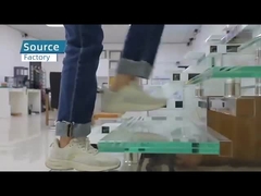 Ασφαλές και αντρίσκεπτο στρωμένο γυάλινο πάτωμα