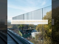 15 mm Διαφανές σκληροποιημένο γυαλί μπάλαστρα για κατάστρωμα πισίνα φράχτης μπαλκόνια περίφραξη αυλής