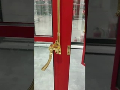 ειδικό γυάλινο παράθυρο σε σχήμα αψίδας με πλαισίωση από αλουμίνιο